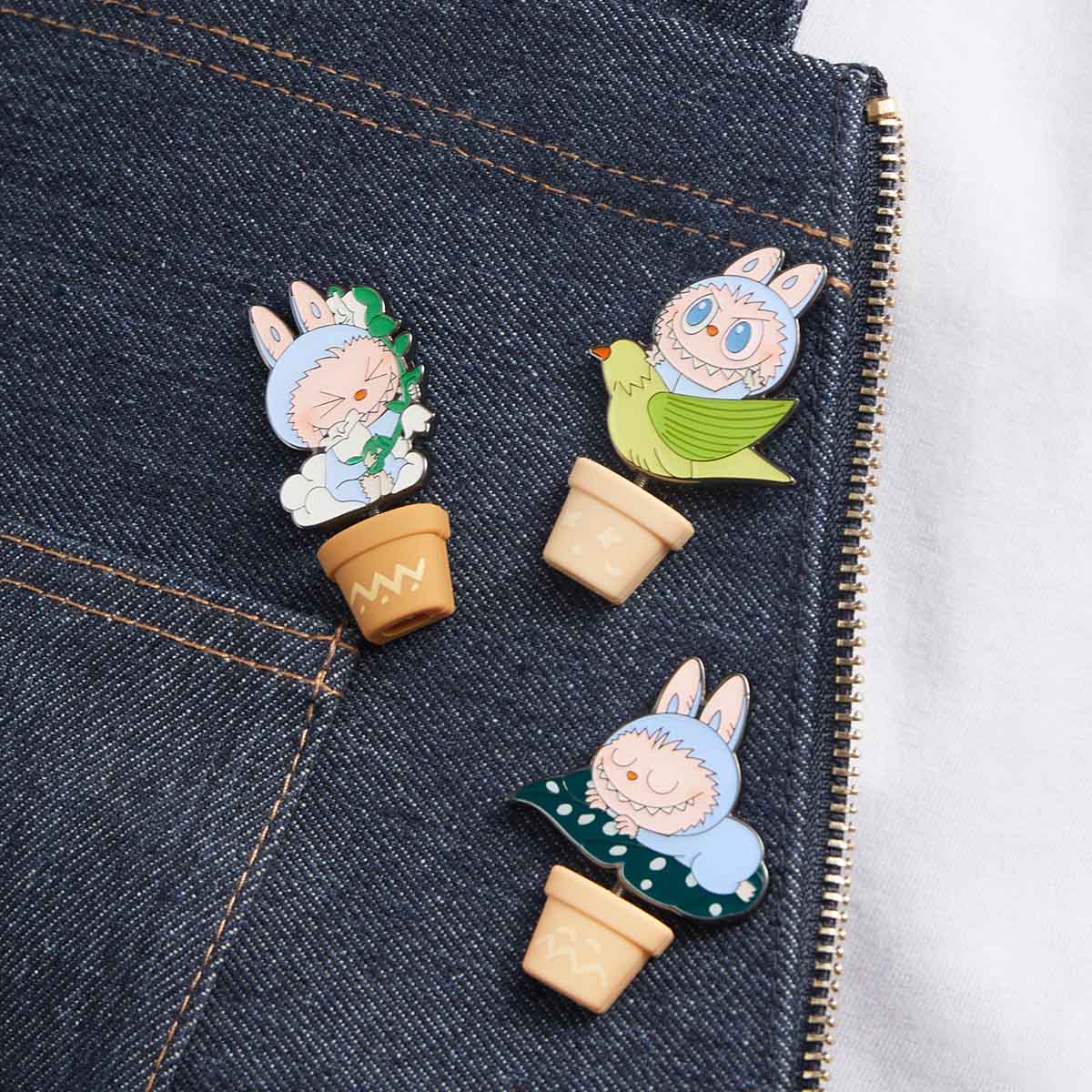 Labubu Badge Blind Box – Fall In Wild Series