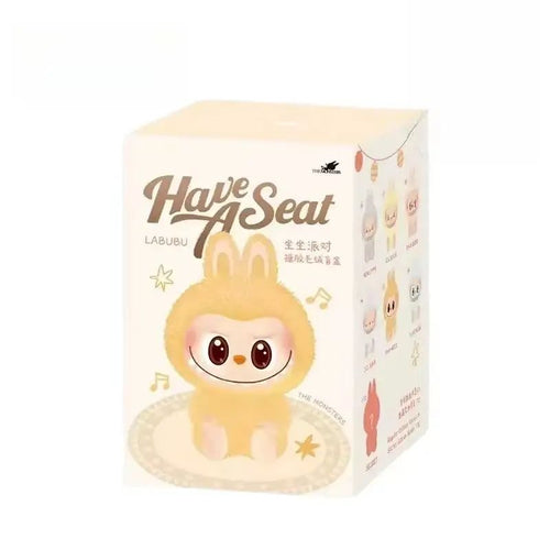 Labubu Vinyl Plush Blind Box – Have a Seat Series - 1pcs