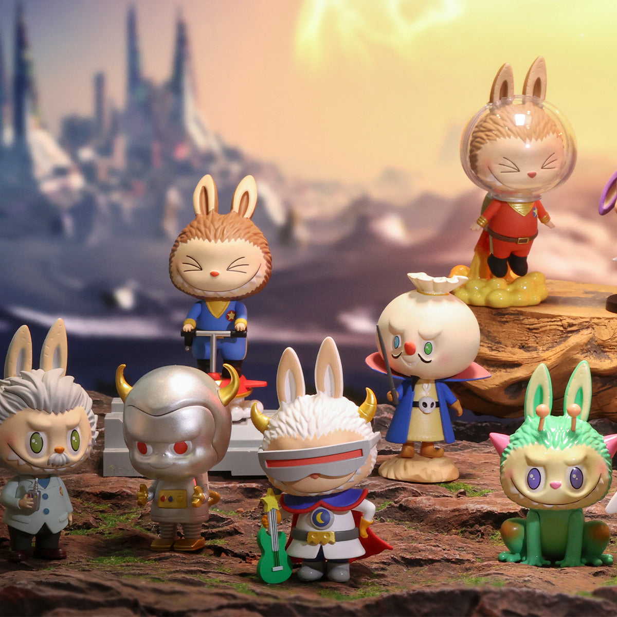 Labubu Figure Box 12pcs – Space Adventure Series