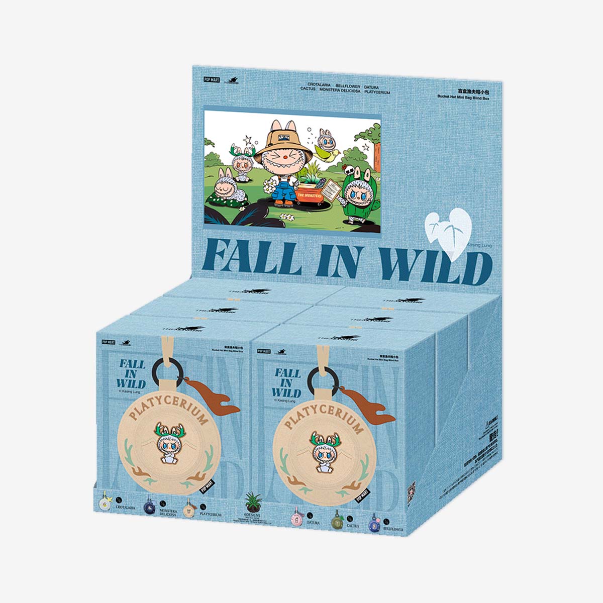 Labubu Mini Hat Bag Blind Box – Fall In Wild Series (Complete Set)