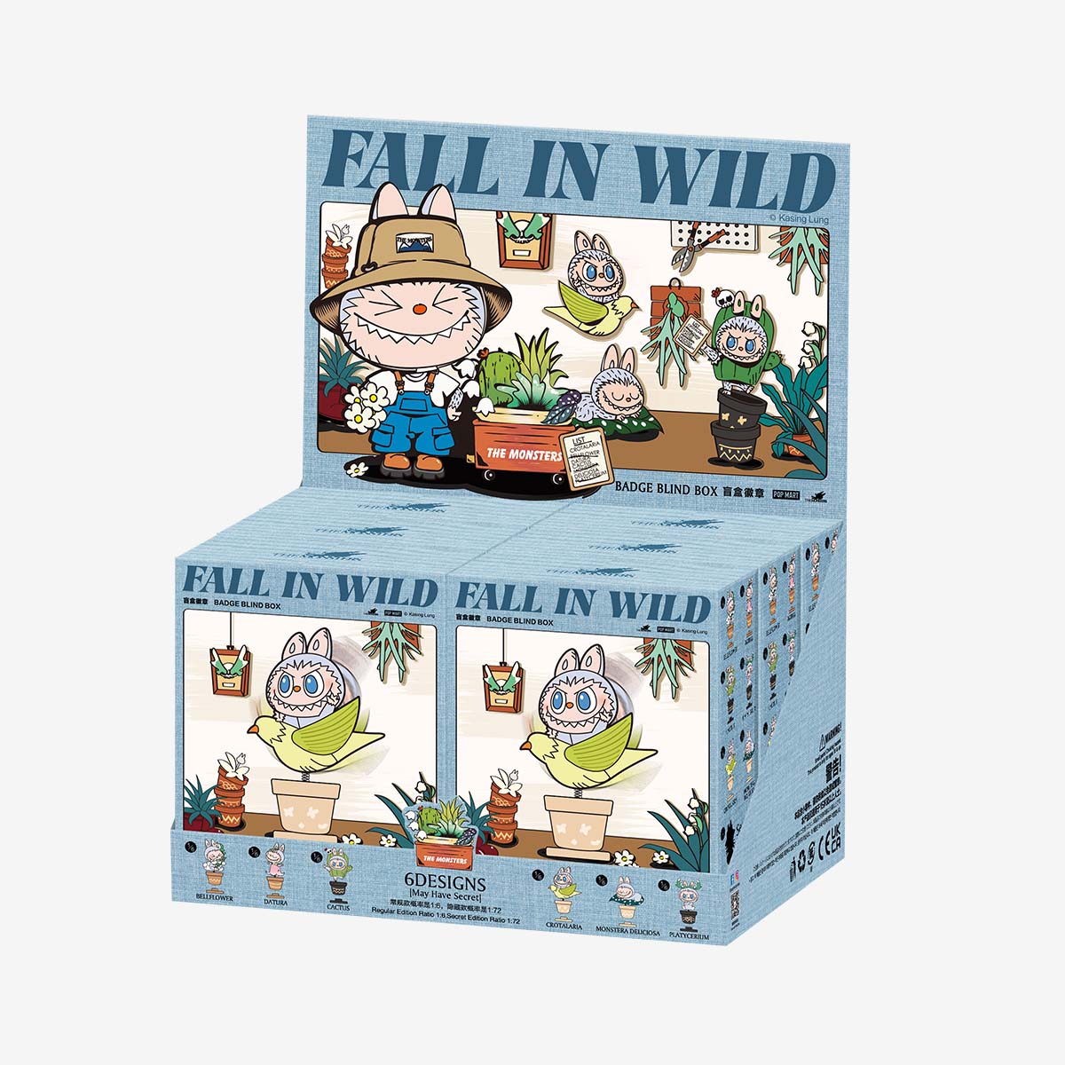 Labubu Badge Blind Box – Fall In Wild Series