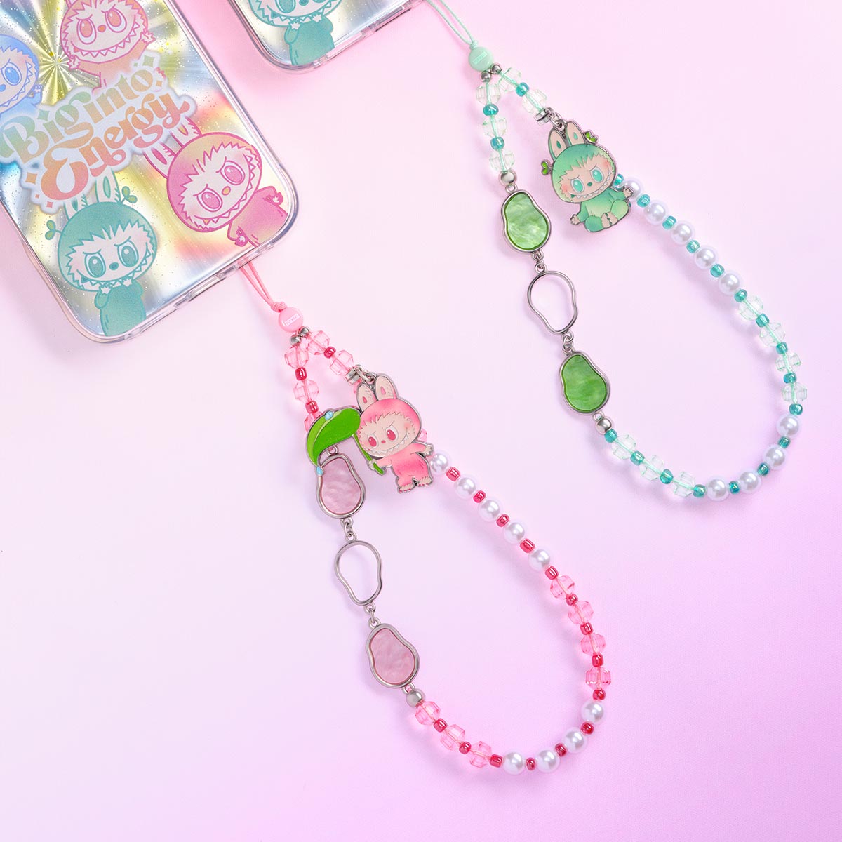 Labubu Blind Box Phone Charm – Big Into Energy Series